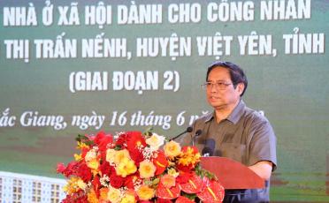 Thủ tướng Chính phủ Phạm Minh Chính dự lễ khởi công...